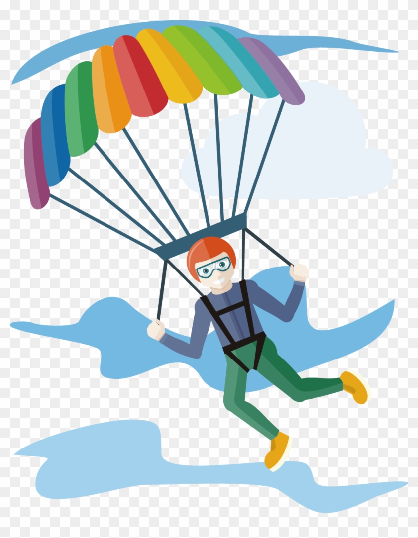 Parachute Parachuting Clip Art - Parachute Clipart #244216