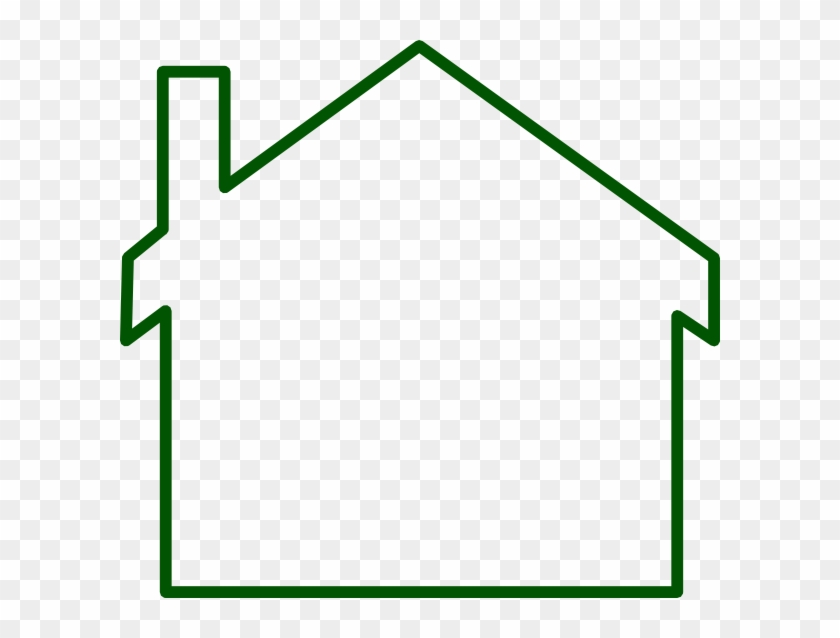 Green House Outline Clipart #244218