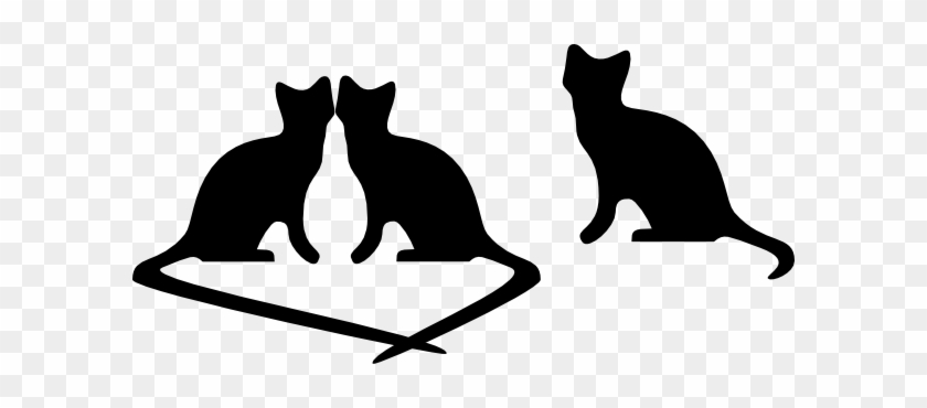 Click The Slide That You Want To Add A Background Picture - Cat Silhouette #244320