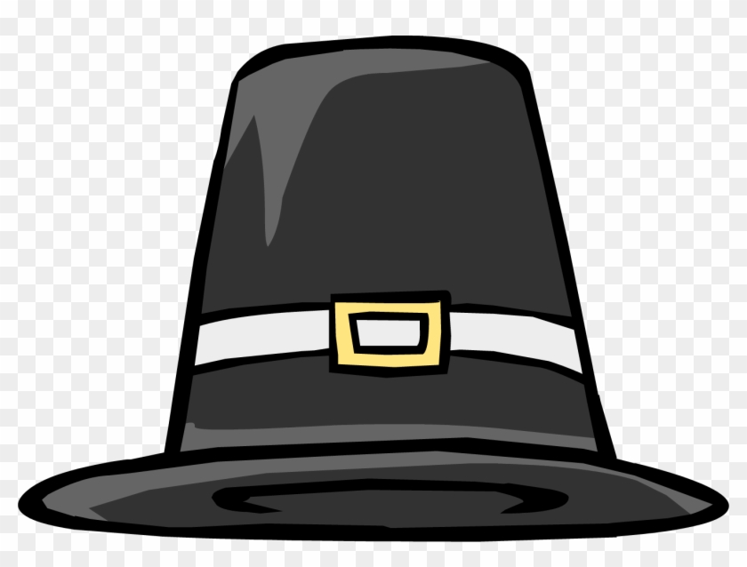 Free Thanksgiving Clipart - Pilgrim Hat #244432