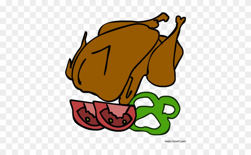 Cooked Thanksgiving Turkey Free Clip Art Image - Cooked Thanksgiving Turkey Free Clip Art Image #244458