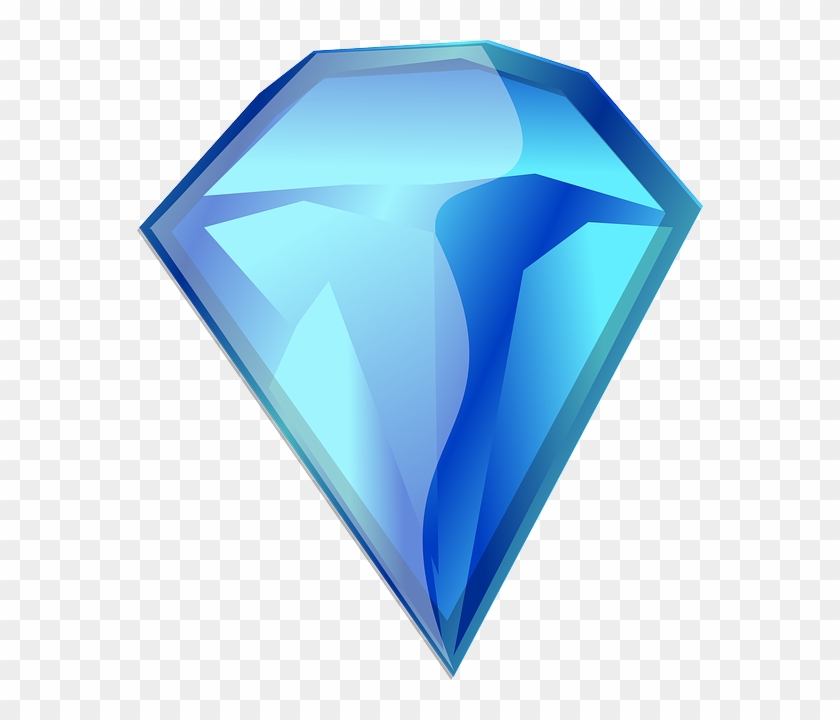 Free Vector Diamond Clip Art - Diamond Clip Art #244558