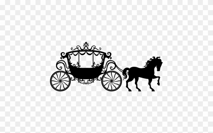 Horse And Carriage Vector #244562