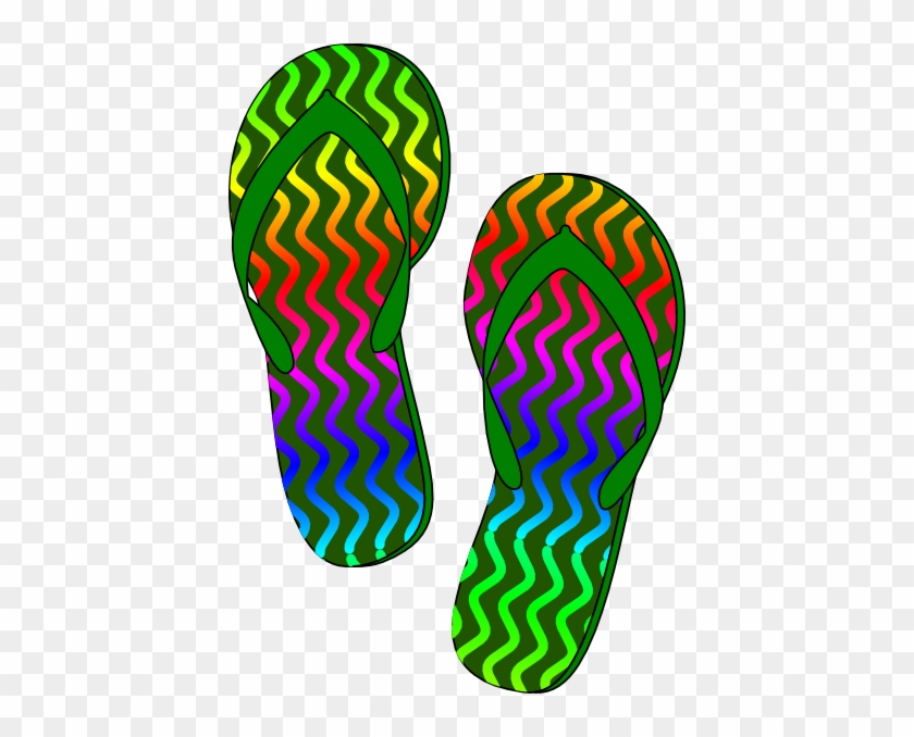 Free To Use Public Domain Shoes Clip Art - Beach Flip Flop Clipart #244685