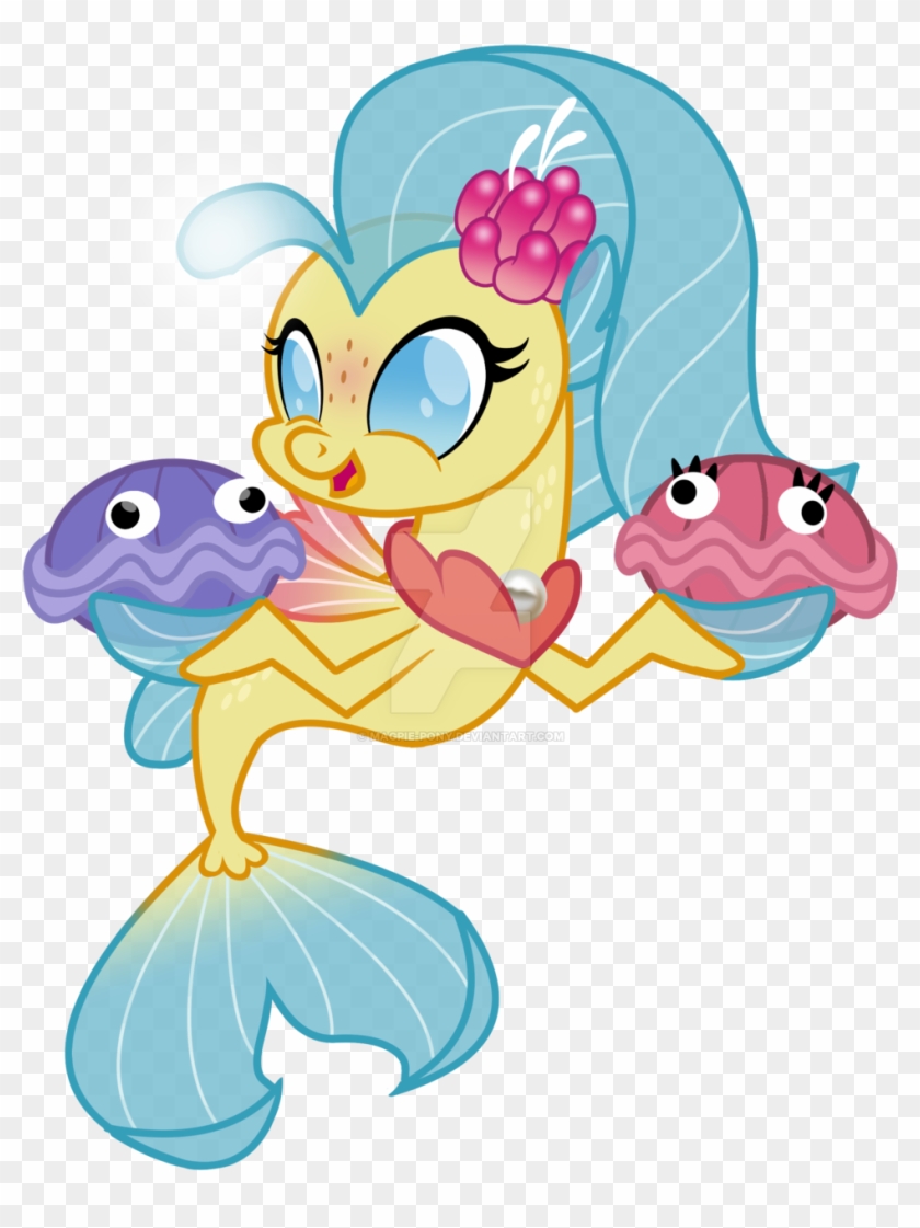 Baby Princess Skystar By Magpie Pony On Deviantart - My Little Pony Baby Princess Skystar #244737