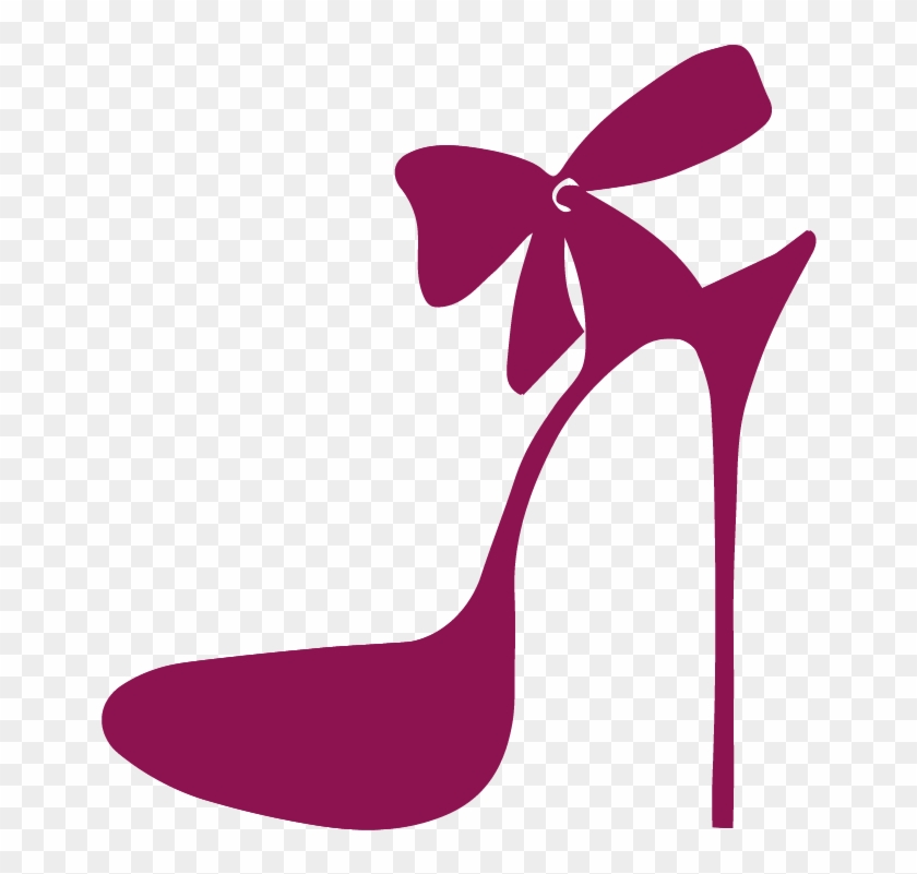 High Heeled Shoe Stiletto Heel - High Heel Silhouette Png - Free  Transparent PNG Clipart Images Download