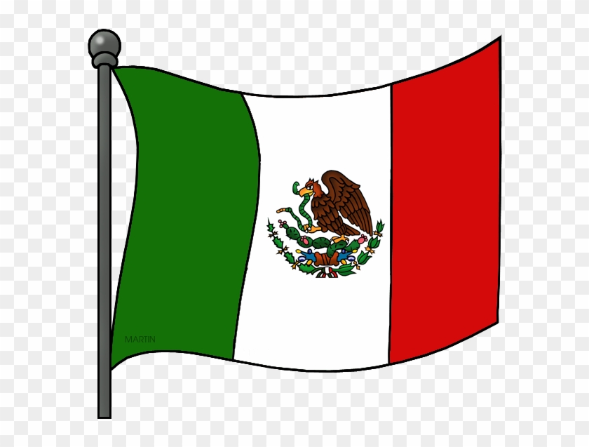 Mexican Flag - Mexican Flag Clipart #244767