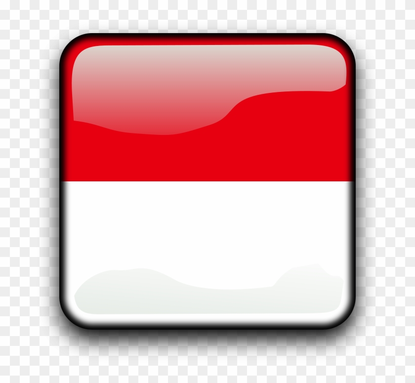 This Free Clip Arts Design Of Id Icon Flag - Bendera Indonesia Vector #244799