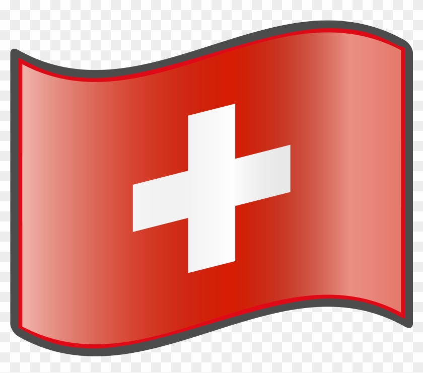 Switzerland Flag Clipart - Switzerland Map Eps #244809