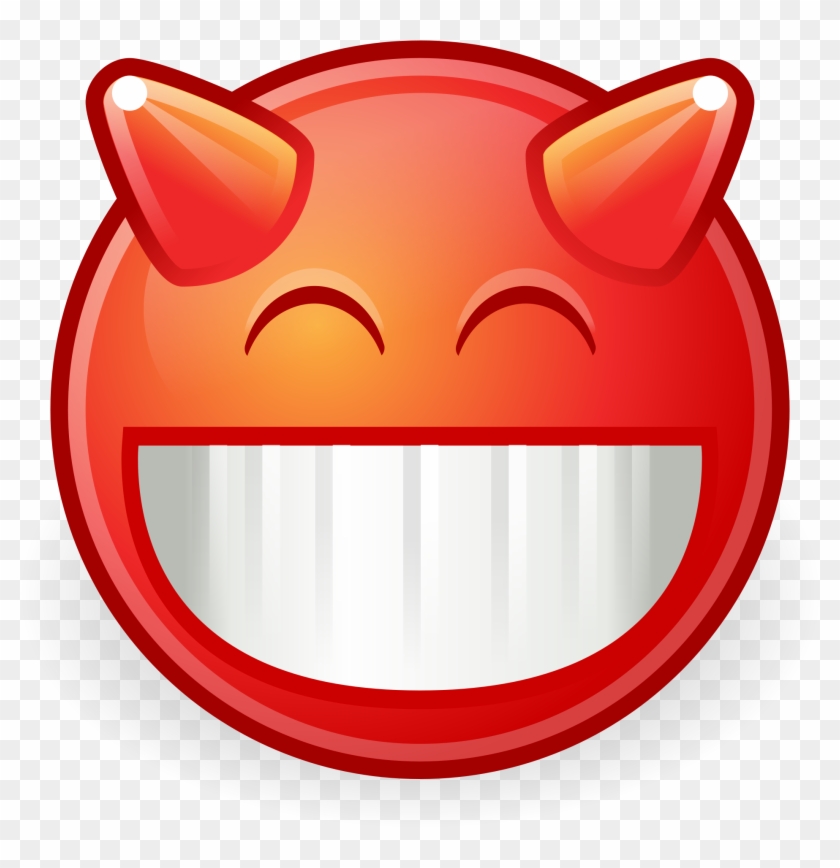 Demon Png - Devilish Smiley Face #244838