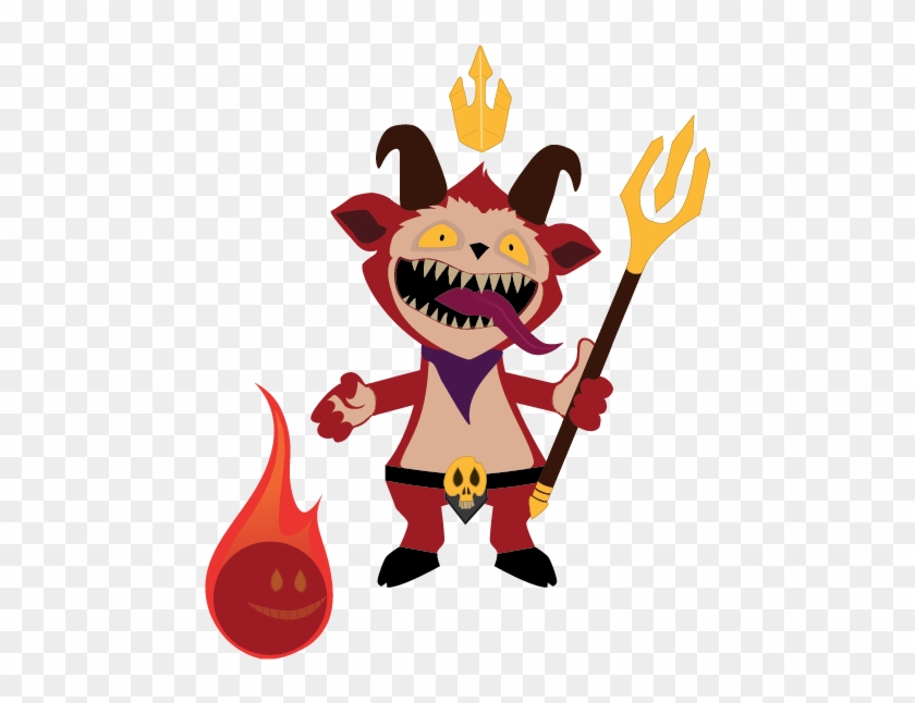 Little Devil Teemo Clipart - Cartoon #244894