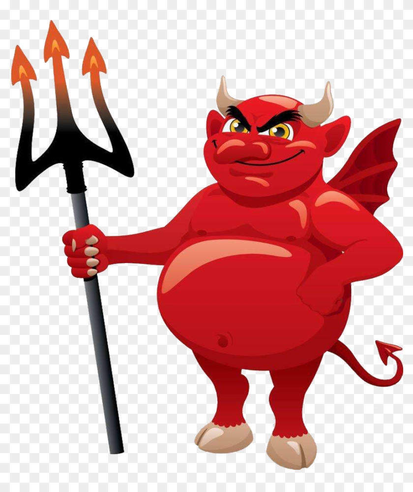 Devil Satan Cartoon Clip Art - Devil Satan Cartoon Clip Art #244975