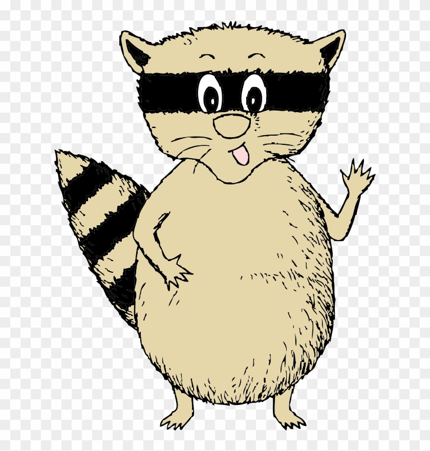 Clipart - Raccoon - Bully At The Barn #244939