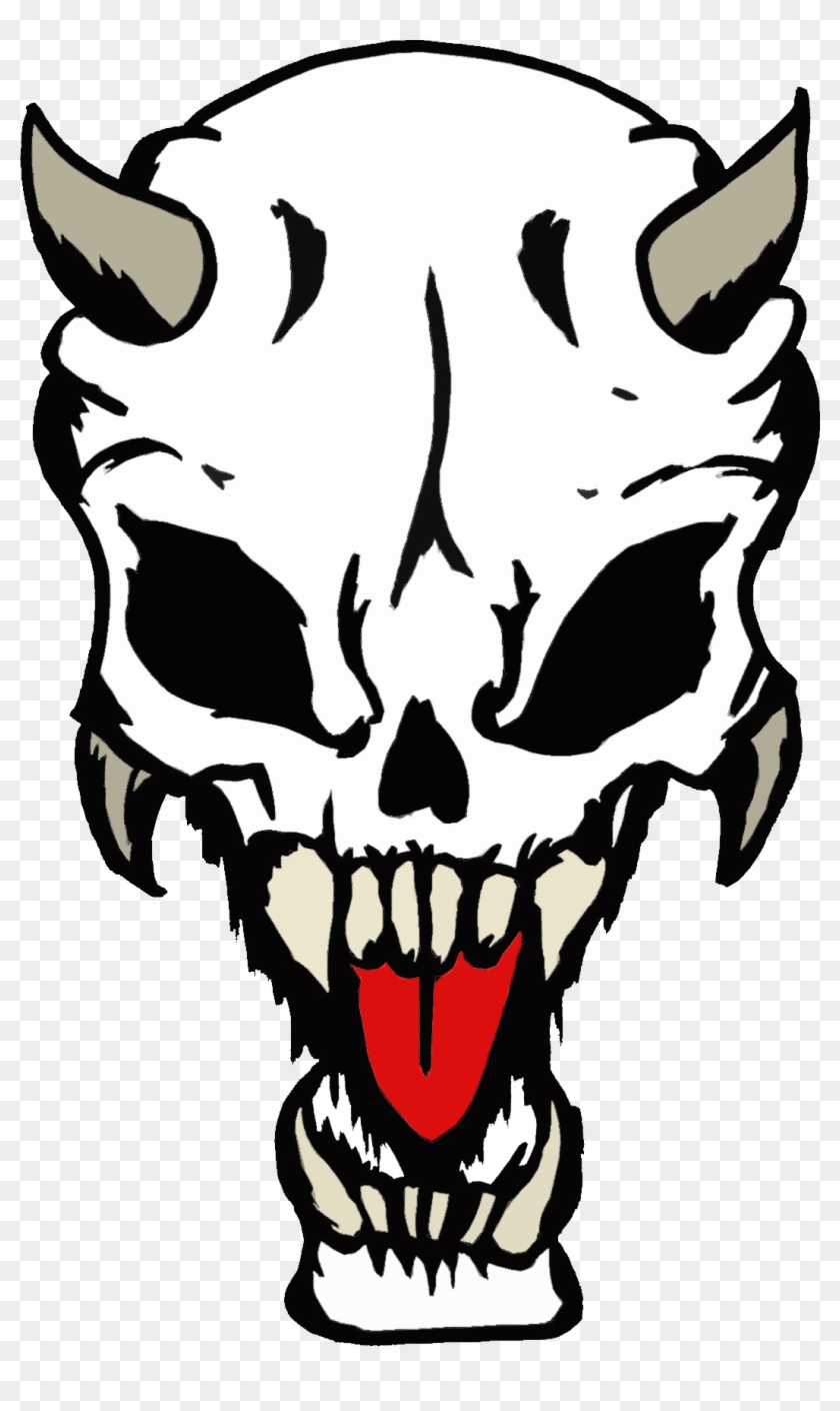 Demon Skull By Justdejan Demon Skull By Justdejan - Transparent Demon Logo #244950