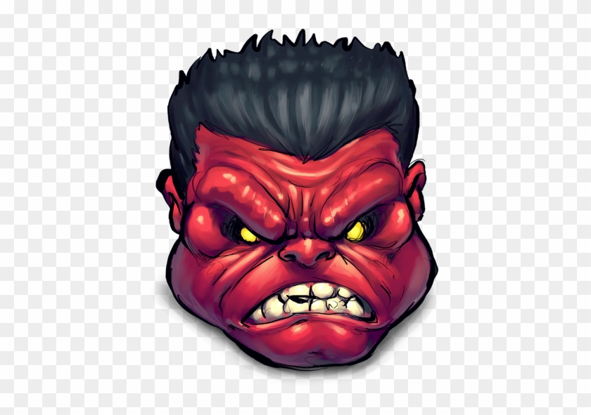 Angry Rulk Watercolor Icon, Png Clipart Image - Angry Hulk Face Png #244971