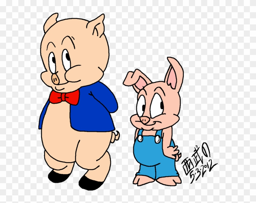 Porky And Hamton By Tuxedomoroboshi - Hamton Pig #244991