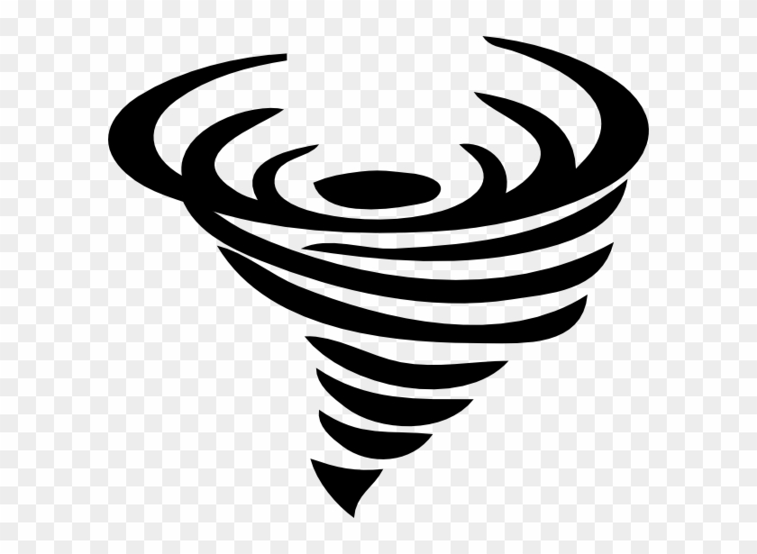 Tornado Clip Art - Tornado Black And White #245020