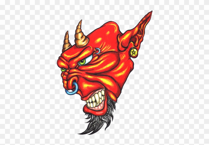 Demon Tattoos Designs- High Quality Photos And Flash - Colorful Tattoo Png Devils #245022