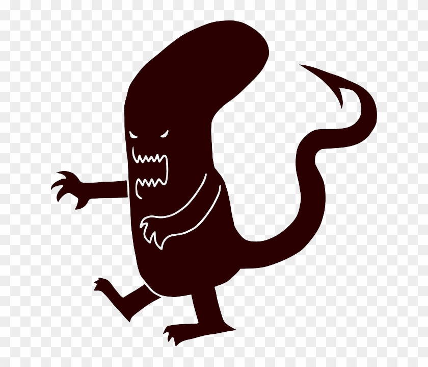 Extraterrestrial, Fangs, Devil, Angry, Evil - Alien Evil Cartoon Png #245040