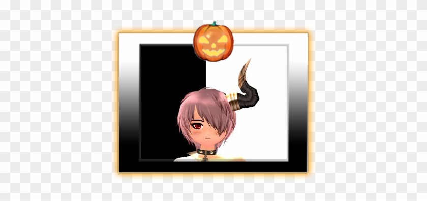 Divine Demigod Horn - Jack-o'-lantern #245069