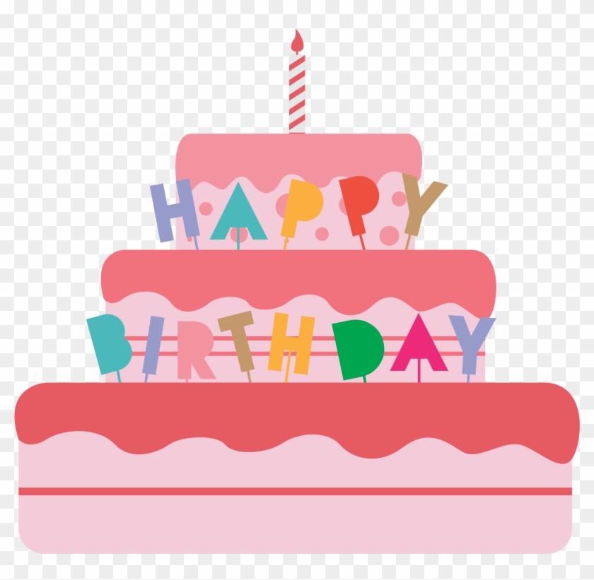 Big Image - Clip Art Birthday Cake #245135