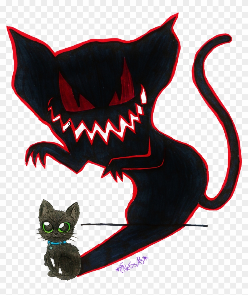 Clipart Demon Cat The Great Lord Lucifer - Demon Cat Clipart #245146