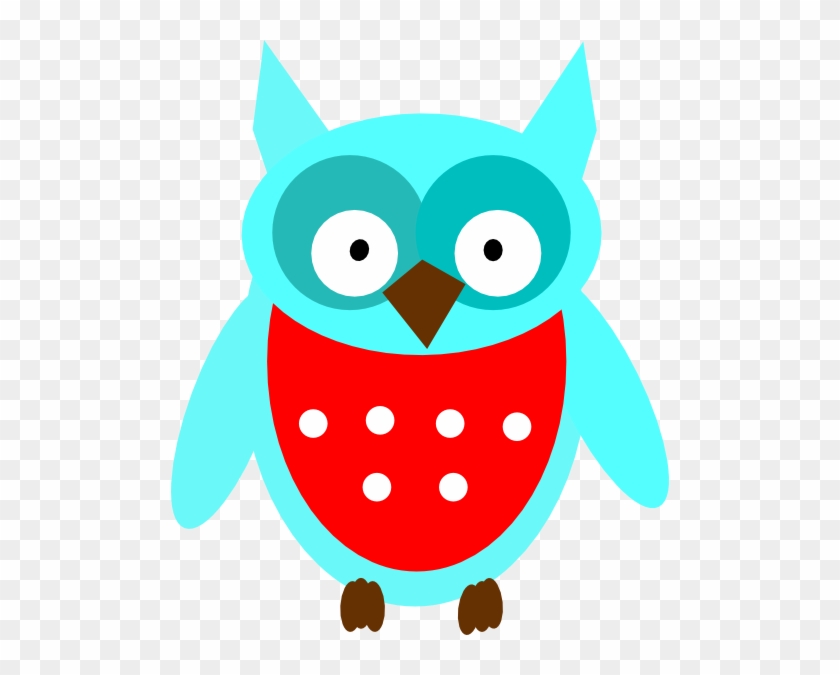 Gray Owl Clipart Vjpa9w Clipart - Blue And Red Owls #245155