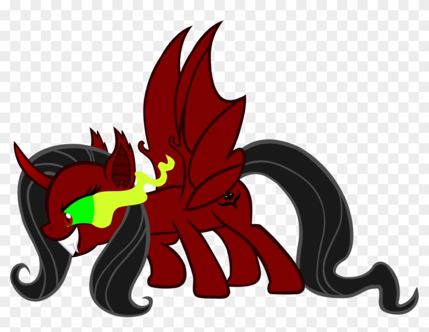 The Word Demons With Tail Clip Art - Mlp Demonshy #245171