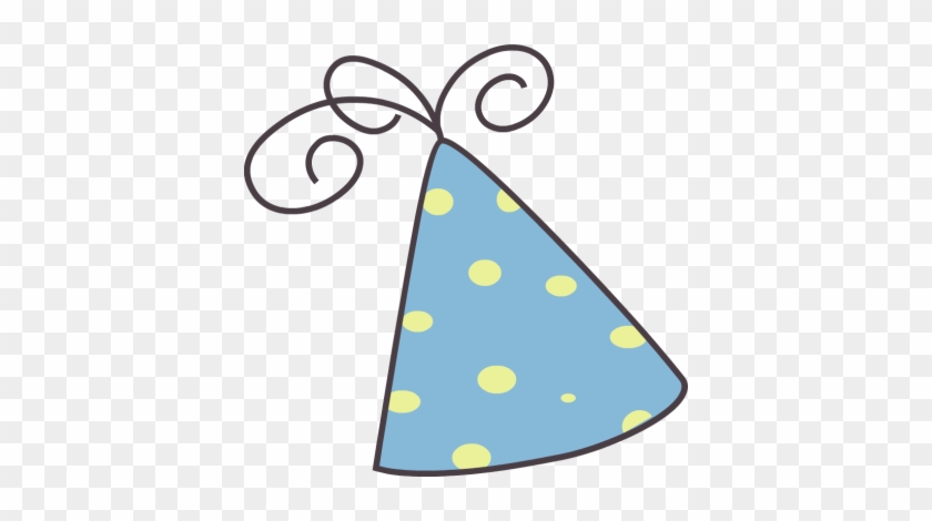 Blue Party Hat - Blue Party Hat Clip Art #245292