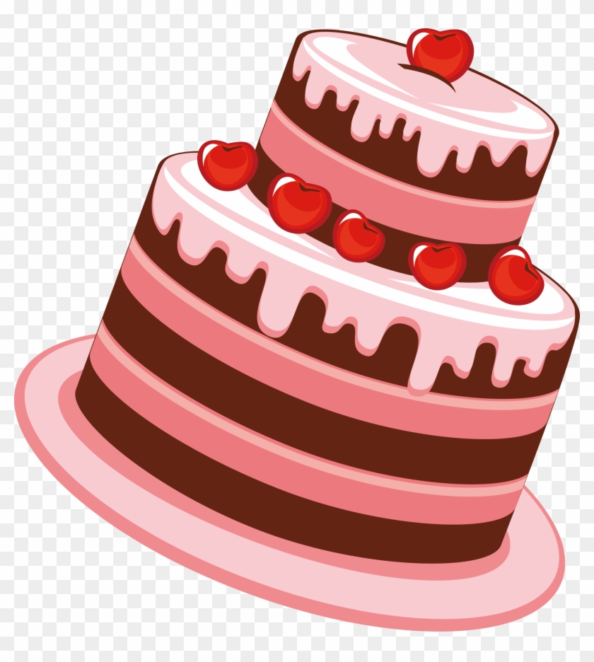 Birthday Cake Tea Cartoon - Cake - Free Transparent PNG Clipart Images  Download