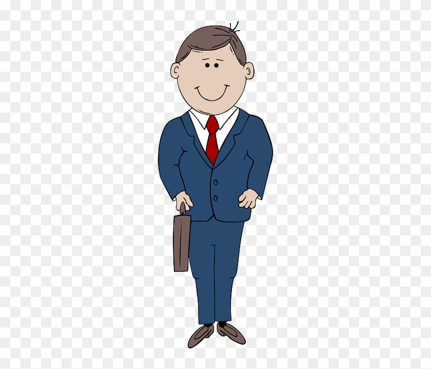 People, Man, Guy, Person, Cartoon, Men, Suit, Standing - Man Clipart - Free  Transparent PNG Clipart Images Download