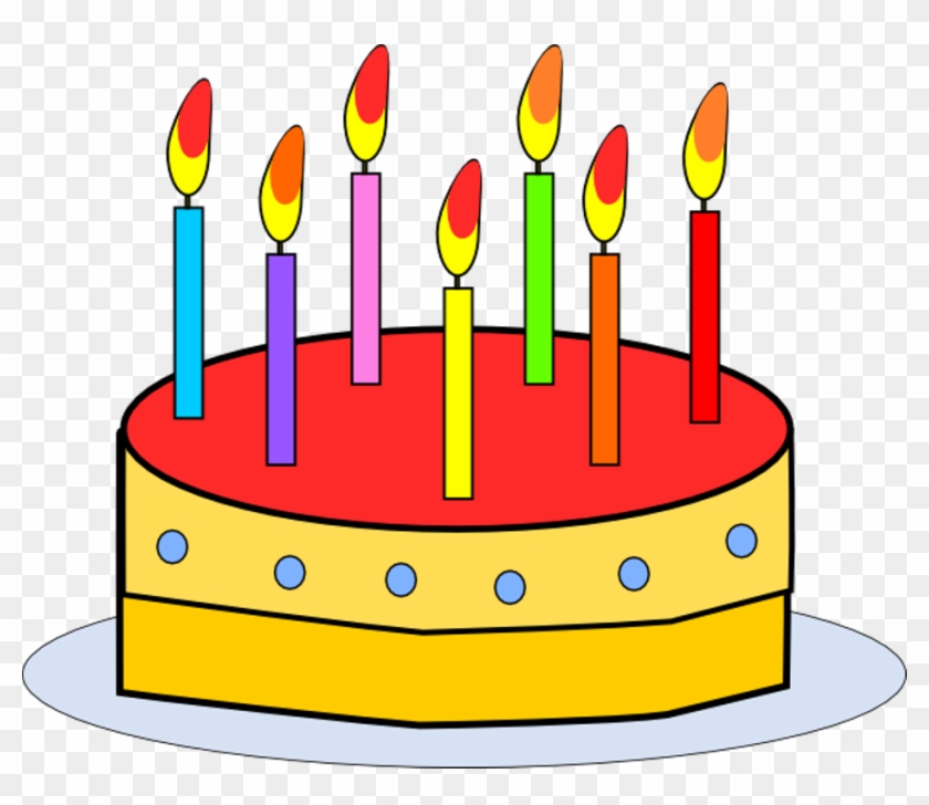Birthday Cake Clip Art Free Animated - Birthday Cake Clip Art #245336