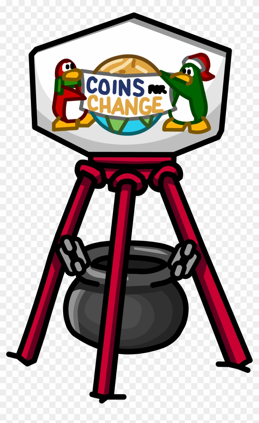 This Party Is Host To A Real World Event At Club Penguin - Club Penguin Coins For Change #245392