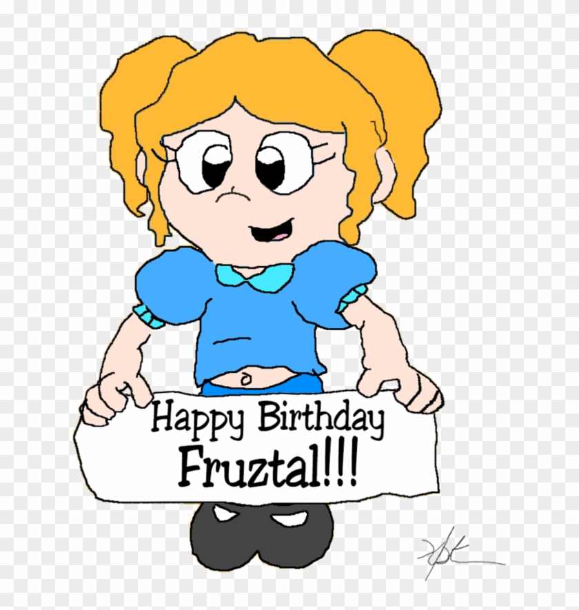 Happy Birthday Fruztal From Heather By X-manthemovieguy - Cartoon #245475