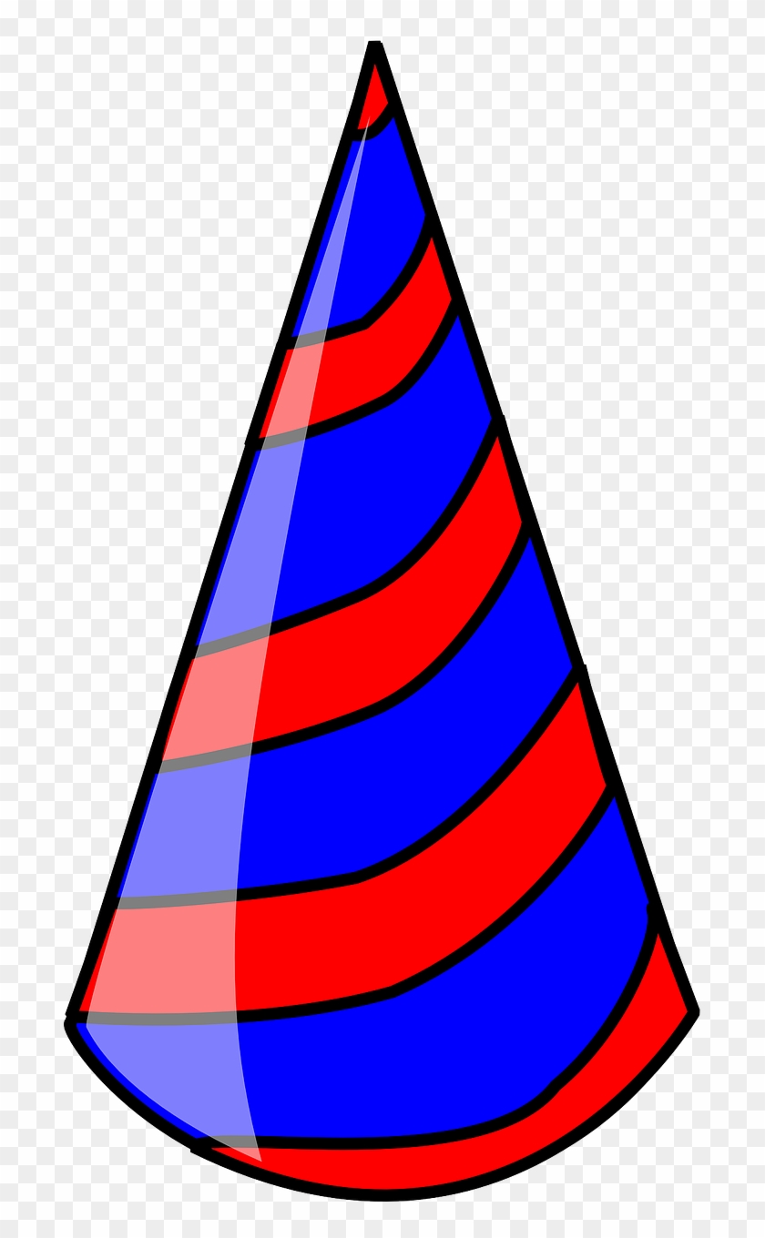 Free Vector Graphic Hat Party Birthday Happy Free Image - Party Hat Clip Art #245495