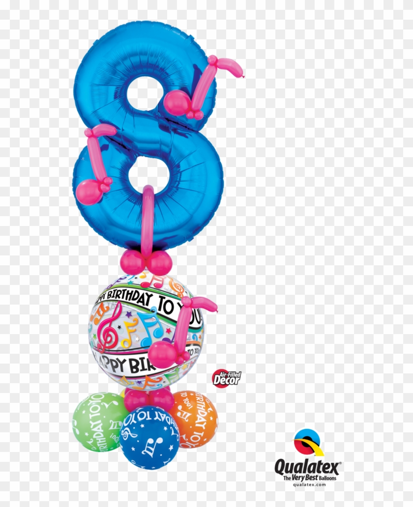 Marvelous Birthday Melody Balloon Decorations - Balloon #245628