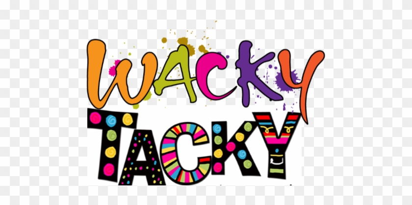 Image Result For Wacky Clothes Clipart - Wacky Tacky Day Sign #245645