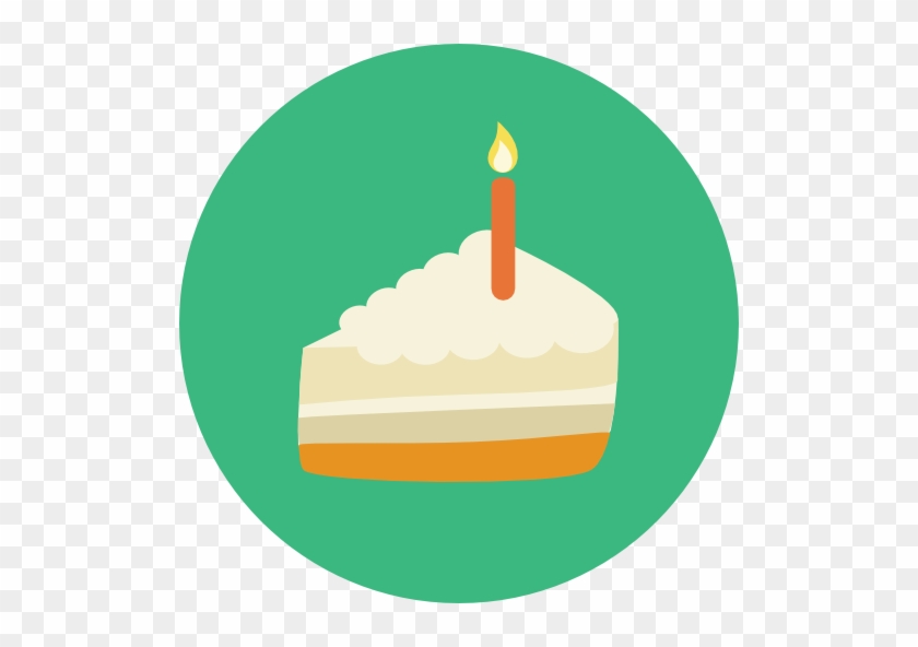 Cake Slice Free Icon - Birthday Cake #245834