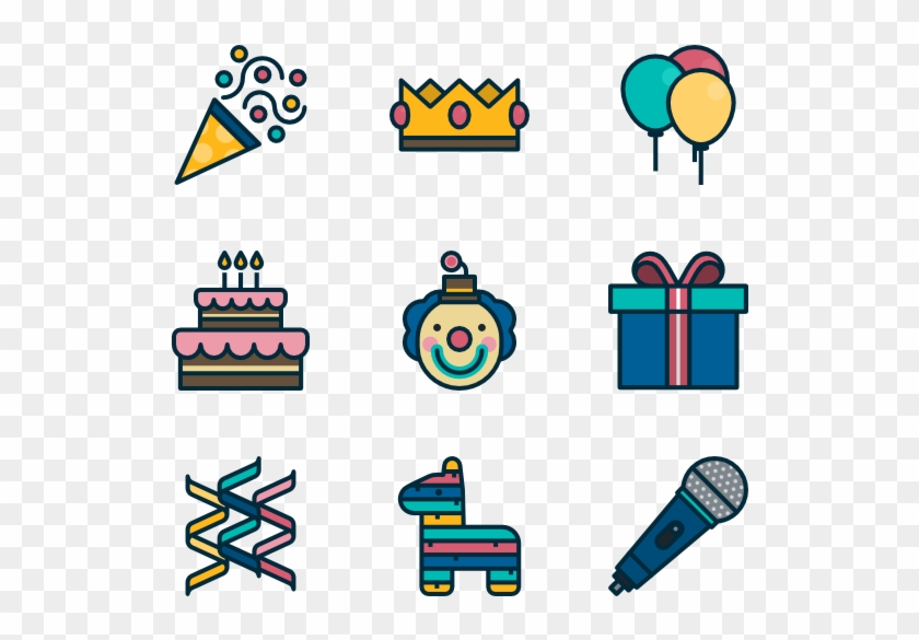 Birthday Party - Birthday Cake Icon #245846