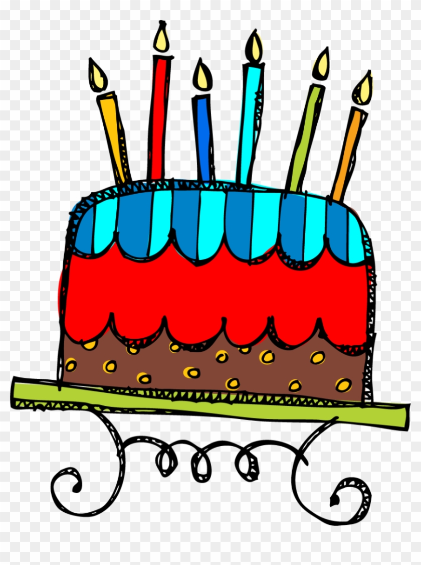 Happy Birthday Cake Clipart Photozup - Free Clip Art Birthday Cake #245866