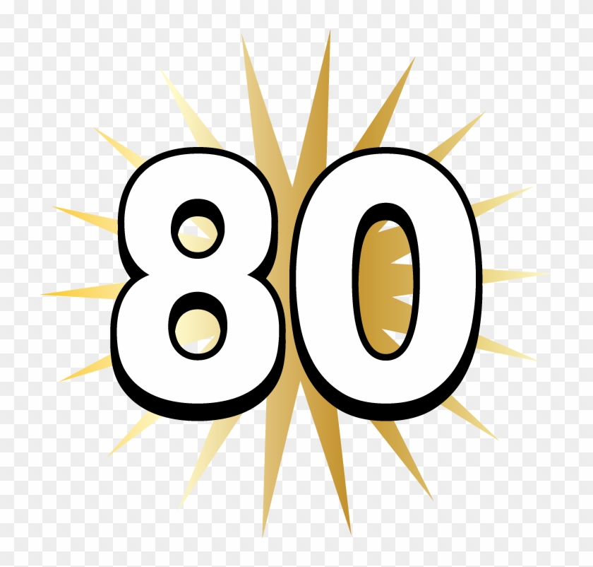 80th clipart