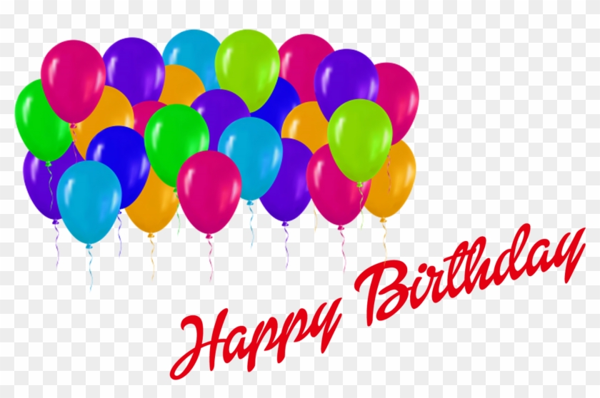 Happy Birthday Png Balloons - Birthday Balloon Png Hd #246183