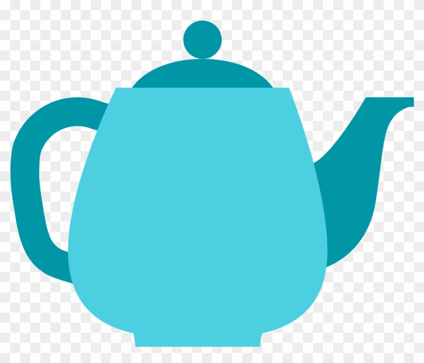 Teal Clipart Teapot - Lifecare Edinburgh #246197
