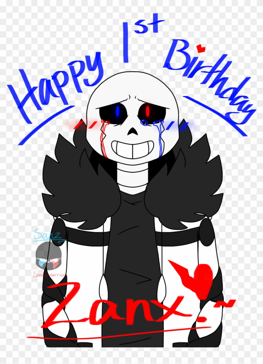 Happy 1st Birthday, Zanx By Sanzunderrise - Deviantart #246217