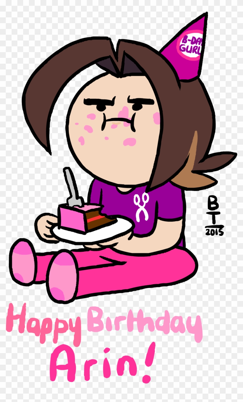 Happy Birthday Arin By Wazzaldorp-d8cuy1j - Game Grumps Arin Cartoon #246243