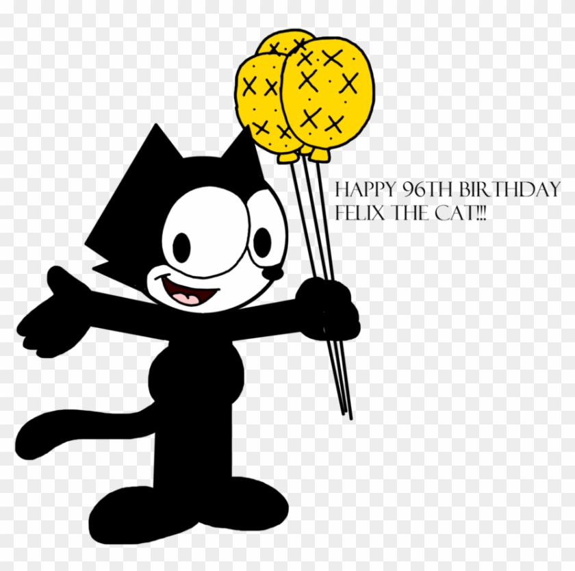 Happy 96th Birthday, Felix The Cat By Marcospower1996 - Felix The Cat Birthday #246254