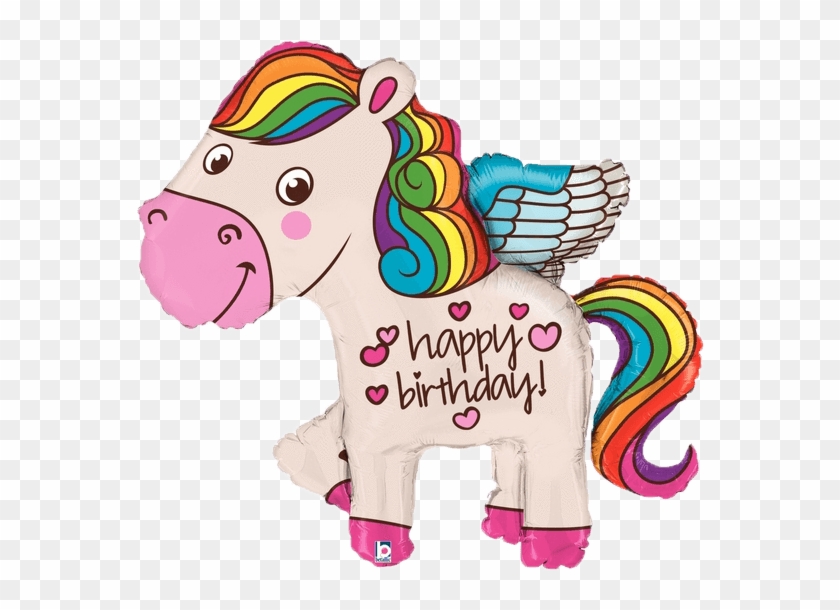 Rainbow Happy Birthday Unicorn #246257