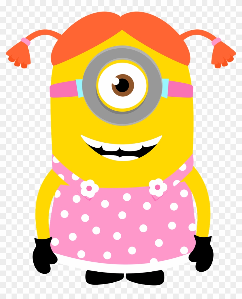 Despicable Me And The Minions Clip Art - Minion Girls Clip Art #246258