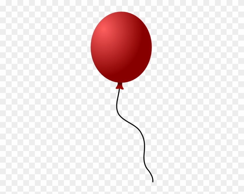Single - Balloon - Clipart - Single Balloon #246268