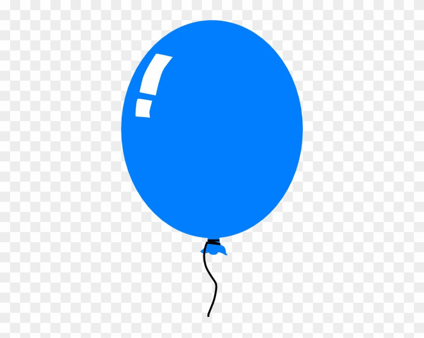 Blue Balloon Clipart Png #246275